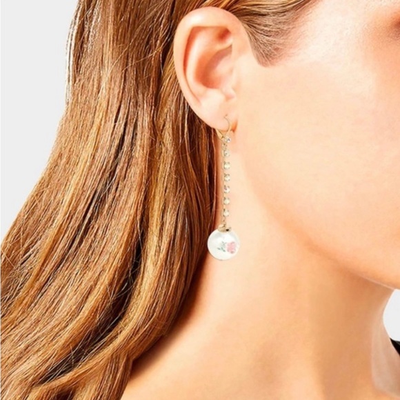 Betsey Johnson Pink Nutcracker Earrings NWT - Picture 3 of 4